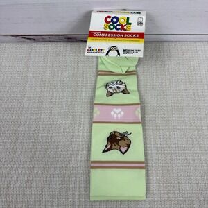 Odd Sox Cool Socks Fashion Compression Socks Cat Medium Feet 5-10‎ Womens